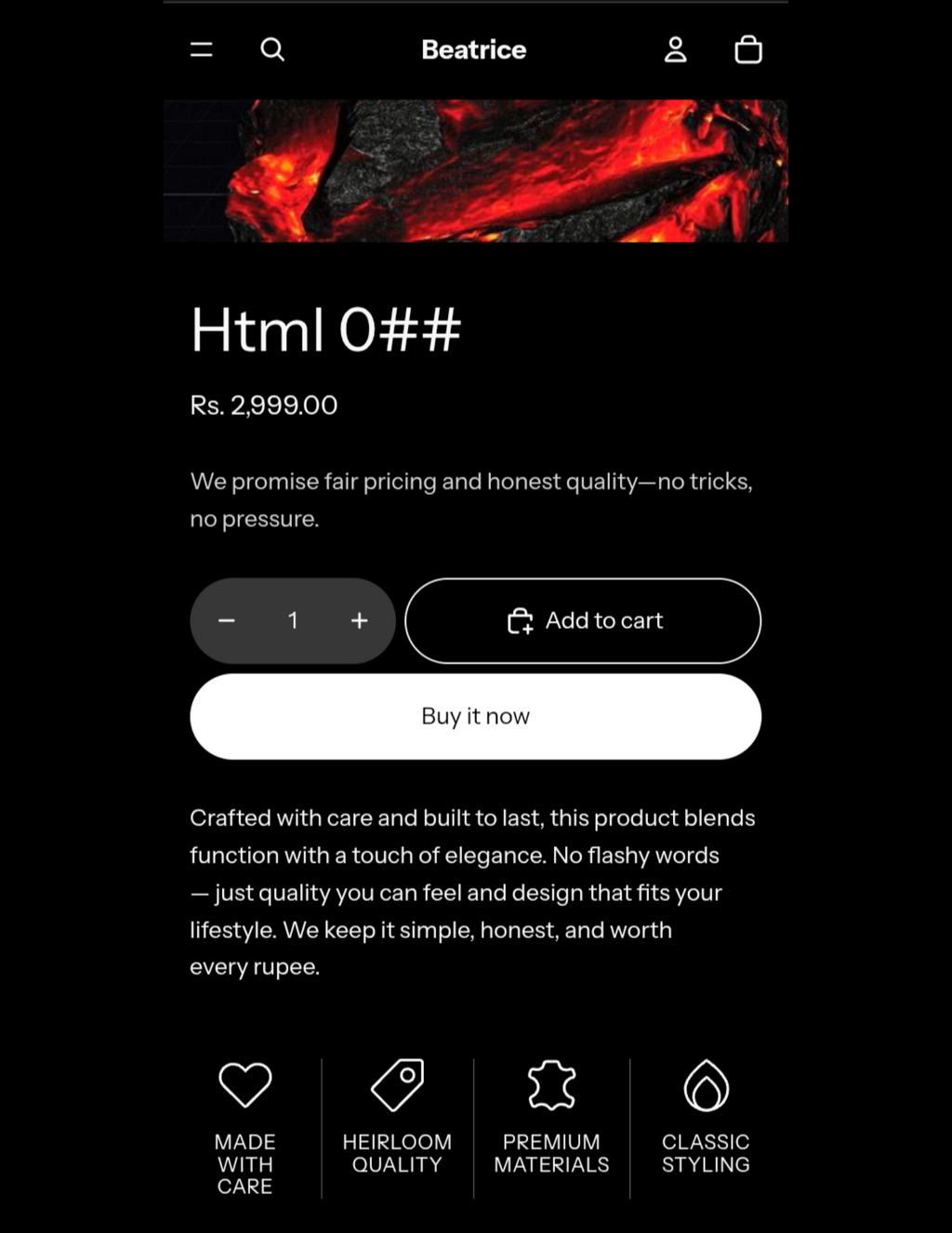 Clyss elyoun luxury website theme -₹199